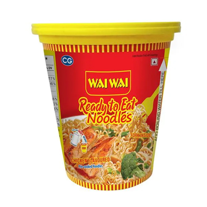 Wai Wai Chicken Cup Noodles